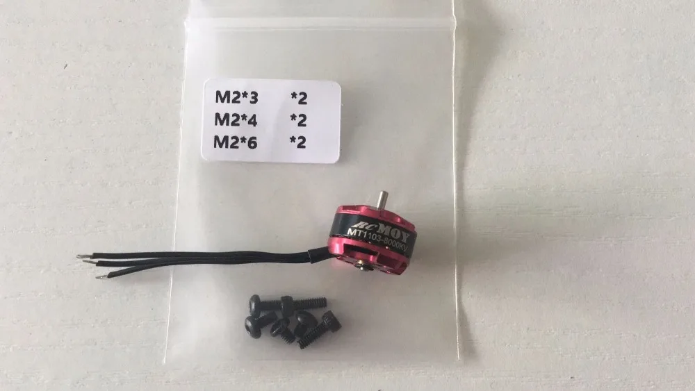 RCMOY 4pcs/set 1103 8000kv Mini Brushless Motor for RC Mini Multirotor Drone made by kingkong
RCMOY 4pcs/set 1103 8000kv Mini Brushless Motor for RC Mini Multirotor Drone made by kingkong