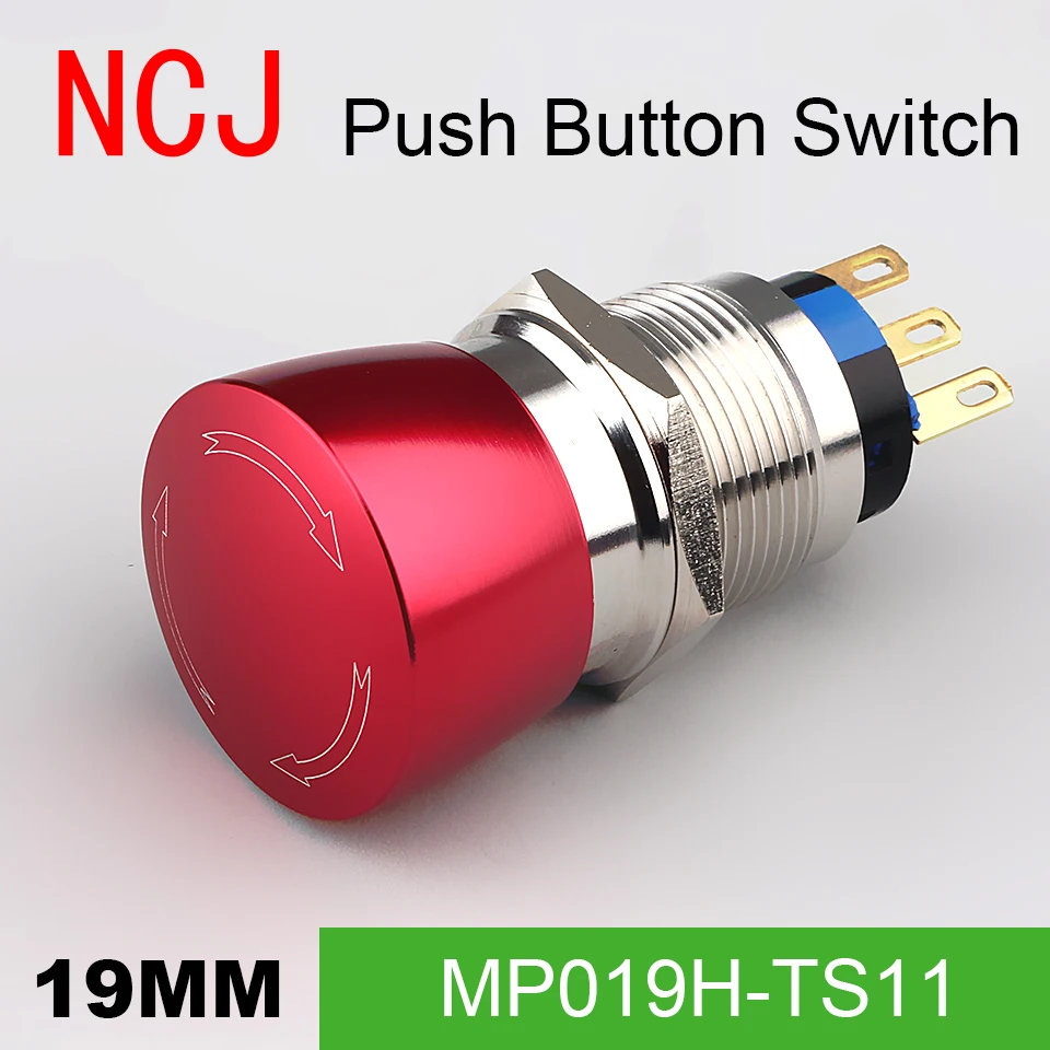 NCJ 19mm STOP Pattern Waterproof Stainless Steel Emergency STOP Push Button Switch Elevator emergency button Failure stopped
NCJ 19mm STOP Pattern Waterproof Stainless Steel Emergency STOP Push Button Switch Elevator emergency button Failure stopped