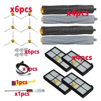 Accessories Kits Replacement for iRobot Roomba 800 900 Series 870 880 890 960 980 Vacuum Cleaner Side Brush Filter Extractor
Accessories Kits Replacement for iRobot Roomba 800 900 Series 870 880 890 960 980 Vacuum Cleaner Side Brush Filter Extractor