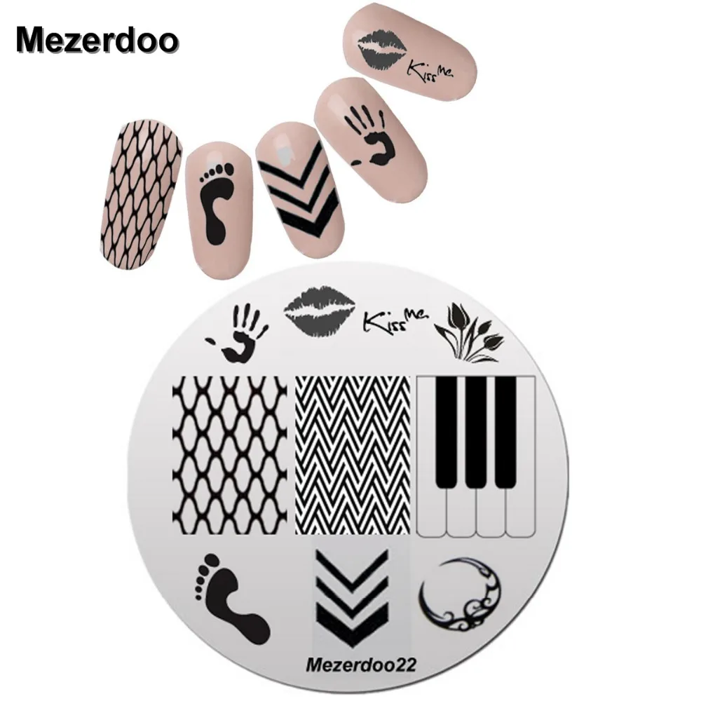 1Pc Piano Musical Theme Nail Art Stamp Stamping Kiss Palm Patterns Stainless Steel Template Image Plate Mezerdoo 22
1Pc Piano Musical Theme Nail Art Stamp Stamping Kiss Palm Patterns Stainless Steel Template Image Plate Mezerdoo 22