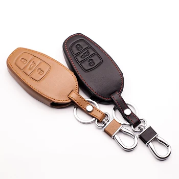 High quality Genuine Leather Remote Control Car key cover skin case for volkswagen vw touareg 3 buttons smart key protect shell
High quality Genuine Leather Remote Control Car key cover skin case for volkswagen vw touareg 3 buttons smart key protect shell