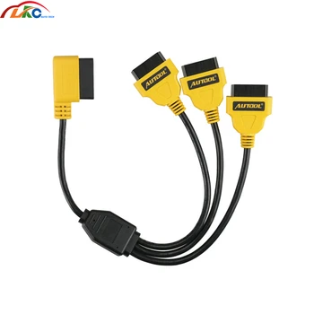 AUTOOL OBD2 Extend Y Cables 1 to 3 Converter Adapter Wire 50cm Splitter Cable J1962M to 3-J1962F OBD2 Extension Split Cord
AUTOOL OBD2 Extend Y Cables 1 to 3 Converter Adapter Wire 50cm Splitter Cable J1962M to 3-J1962F OBD2 Extension Split Cord