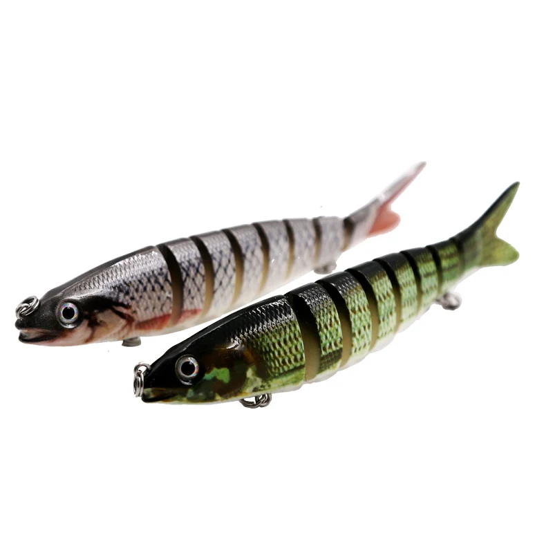 SANLIKE 8 Jointed Sections Fishing Lures 13.5cm/19g Pike Fish Swimbait Hard Bait Fish Hook Fishing Tackle Pesca
SANLIKE 8 Jointed Sections Fishing Lures 13.5cm/19g Pike Fish Swimbait Hard Bait Fish Hook Fishing Tackle Pesca
