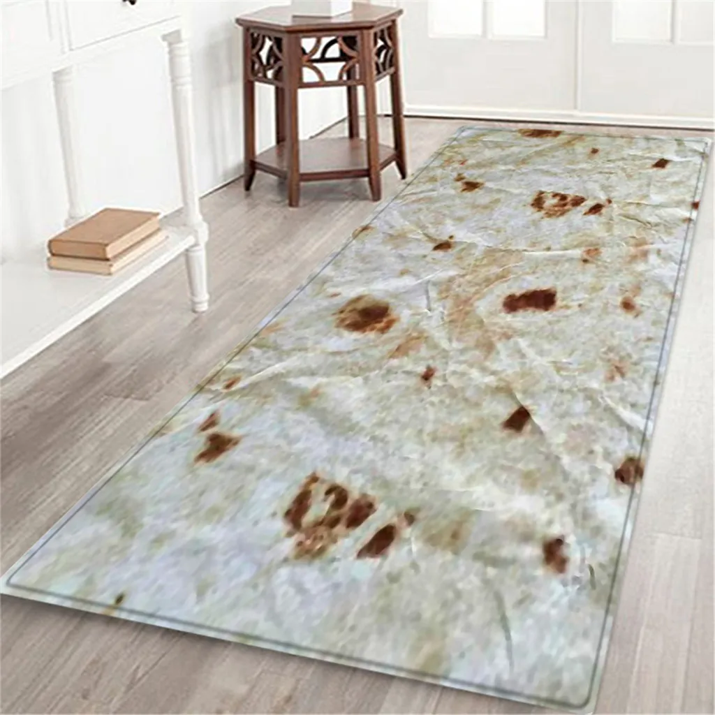 Bath Mat Comfort Food Creations Burrito Wrap Square Area Blanket Bathroom carpet 60X180CM Floor Non-slip Carpet tapete 14.MAY.3
Bath Mat Comfort Food Creations Burrito Wrap Square Area Blanket Bathroom carpet 60X180CM Floor Non-slip Carpet tapete 14.MAY.3
