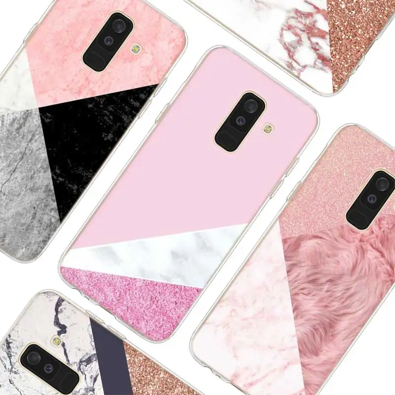 Transparent Soft Silicone Phone Cases Pink marble patterns For Samsung Galaxy A6 A6+ A8 A8+ A7 A5 A3 Plus 2018 2016 2017
Transparent Soft Silicone Phone Cases Pink marble patterns For Samsung Galaxy A6 A6+ A8 A8+ A7 A5 A3 Plus 2018 2016 2017