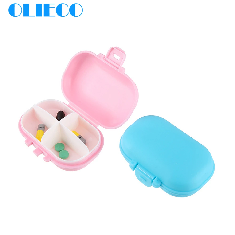 Portable Blue Pink Travel Pill Box Cute Medicine Case with 4 Interlayer Medical 4 Day Drug Splitter Health Care capsule Tablet
Portable Blue Pink Travel Pill Box Cute Medicine Case with 4 Interlayer Medical 4 Day Drug Splitter Health Care capsule Tablet
