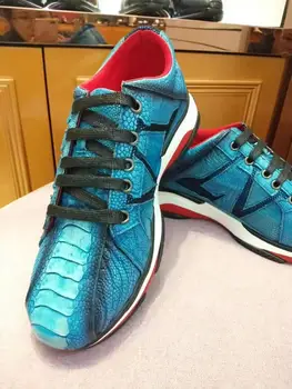 2019 Newly light blur color GENUINE ostrich foot skin men shoe leisue sport fashion gentlemen sneaker high end quality free ship
2019 Newly light blur color GENUINE ostrich foot skin men shoe leisue sport fashion gentlemen sneaker high end quality free ship