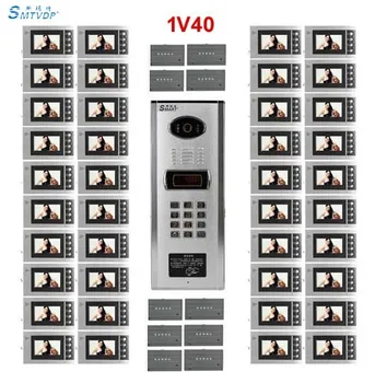 Building Home security Video Intercom System for 40-apartments 4.3" LCD Video Door Phone IR Video Doorbell in stock
Building Home security Video Intercom System for 40-apartments 4.3" LCD Video Door Phone IR Video Doorbell in stock