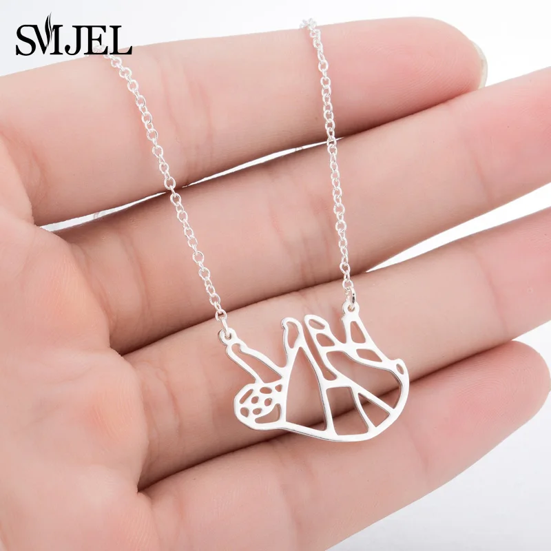 SMJEL Crazy Zoe Animal Zootopia Sloth Necklaces Women Wildlife Animal Protector Jewelry Gifts Everyday Necklace Bijoux
SMJEL Crazy Zoe Animal Zootopia Sloth Necklaces Women Wildlife Animal Protector Jewelry Gifts Everyday Necklace Bijoux