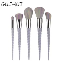 GUJHUI 5PCS Make Up Foundation Eyebrow Eyeliner Blush Cosmetic Concealer Brushes Beauty Girl New Nov 3