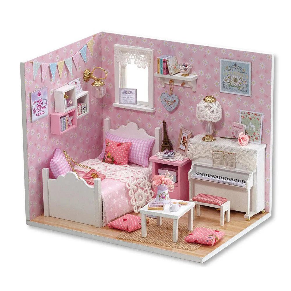 Creative DIY 3D Dollhouse Paper Miniature Furniture Kit Kids LED Light Grils Valentine's Day Sunshine sweet princess Gift CC#
Creative DIY 3D Dollhouse Paper Miniature Furniture Kit Kids LED Light Grils Valentine's Day Sunshine sweet princess Gift CC#