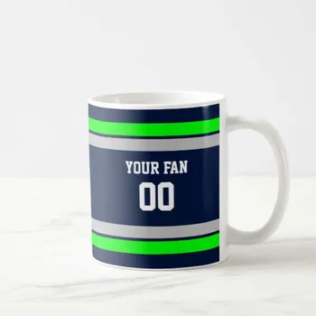 Navy, Green Grey Football Team Personalized Coffee Mug Children Tea Cup Sweet Funny Mugs Cups for Girlfriend Boyfriend Novelty
Navy, Green Grey Football Team Personalized Coffee Mug Children Tea Cup Sweet Funny Mugs Cups for Girlfriend Boyfriend Novelty
