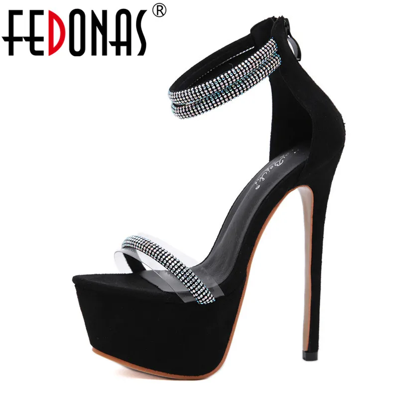 FEDONAS Summer New Fashion Sexy Flock Women Sandals 2019 Platforms Zipper Super High Heels Night Club Shoes Woman Party Shoes
FEDONAS Summer New Fashion Sexy Flock Women Sandals 2019 Platforms Zipper Super High Heels Night Club Shoes Woman Party Shoes