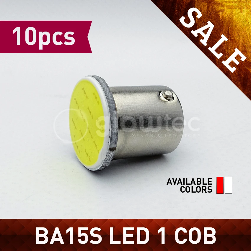 10 шт., Автомобильные светодиодные лампы 1156 BA15S 1 COB P21W R5W S25, внешний источник света GLOWTEC
10 шт., Автомобильные светодиодные лампы 1156 BA15S 1 COB P21W R5W S25, внешний источник света GLOWTEC