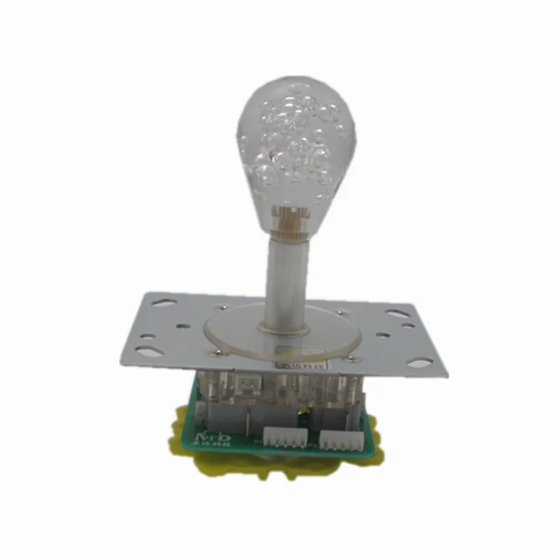 Arcade game accessories multi color lighted Illuminated joystick with oval crystal top ball and silver contact microswitch
Arcade game accessories multi color lighted Illuminated joystick with oval crystal top ball and silver contact microswitch