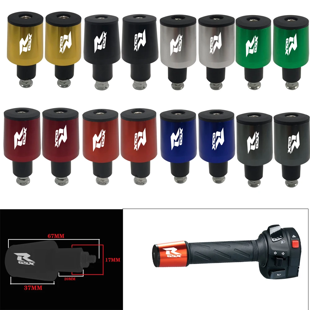 Knight CNC 22MM Handlebar Grips Handle Bar Cap End Plugs For SUZUKI GSXR GSX-R 600 750 1000 K6 K7 K8 K9 all year
Knight CNC 22MM Handlebar Grips Handle Bar Cap End Plugs For SUZUKI GSXR GSX-R 600 750 1000 K6 K7 K8 K9 all year