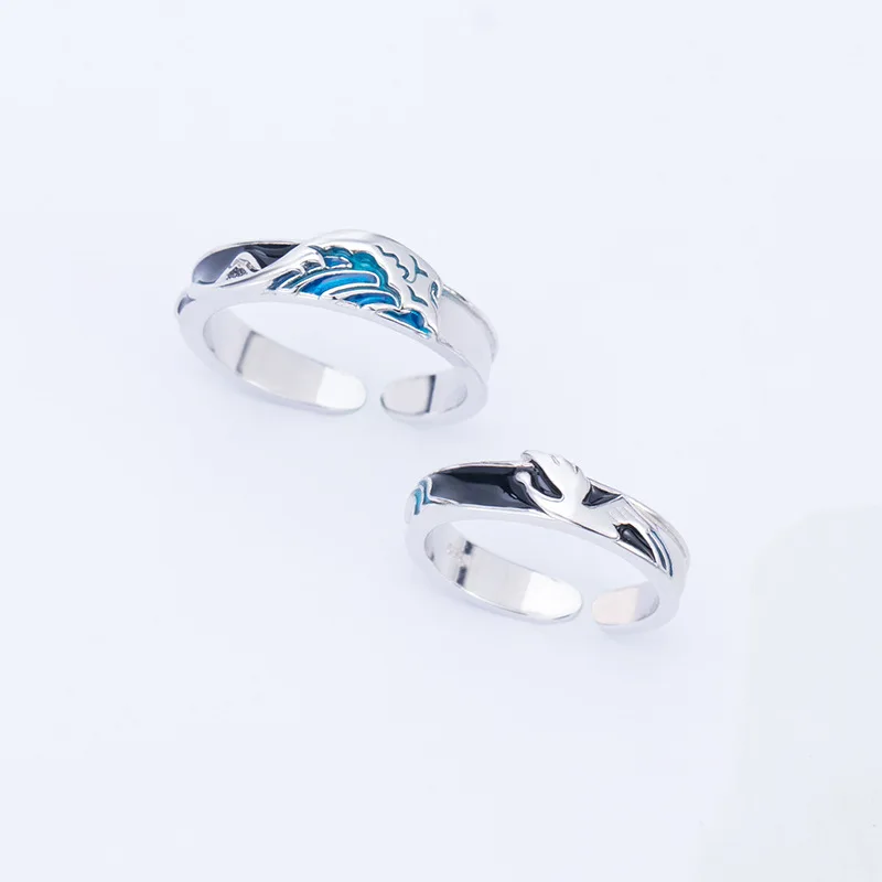 Silvology 925 Sterling Silver Big Eagle Colorful Cloud Wave Rings Silver Elegant Enamel Couple Rings 925 Silver Fine Jewelry
Silvology 925 Sterling Silver Big Eagle Colorful Cloud Wave Rings Silver Elegant Enamel Couple Rings 925 Silver Fine Jewelry