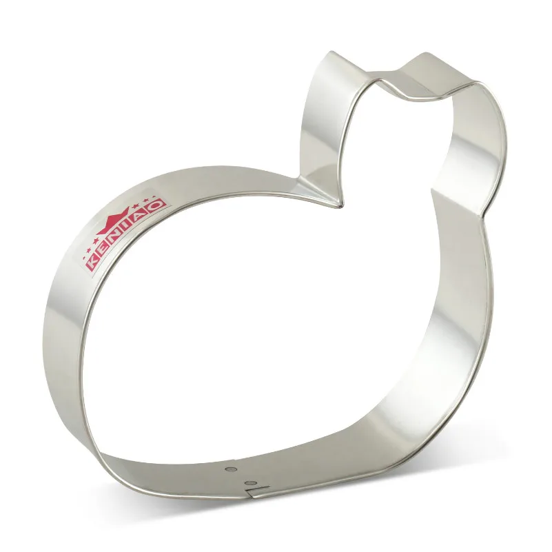 KENIAO Curled Cat Cookie Cutter For Kids Animal Biscuit / Fondant / Pastry / Sandwich Cutter - 10 x 10 cm - Stainless Steel 
KENIAO Curled Cat Cookie Cutter For Kids Animal Biscuit / Fondant / Pastry / Sandwich Cutter - 10 x 10 cm - Stainless Steel