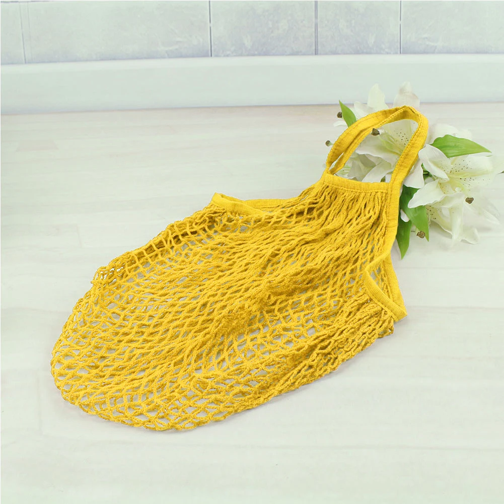 Mesh Net Tote Reusable Pocket Long Portable Solid Fashion Grocery Large Capacity Fruit Storage Shopping Bag Handbag Cotton
Mesh Net Tote Reusable Pocket Long Portable Solid Fashion Grocery Large Capacity Fruit Storage Shopping Bag Handbag Cotton