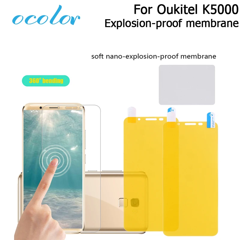 2PCS ocolor For Oukitel K5000 Anti-Explosion Protective Film Protective Replacement No Glass Screen Guard For Oukitel K5000
2PCS ocolor For Oukitel K5000 Anti-Explosion Protective Film Protective Replacement No Glass Screen Guard For Oukitel K5000