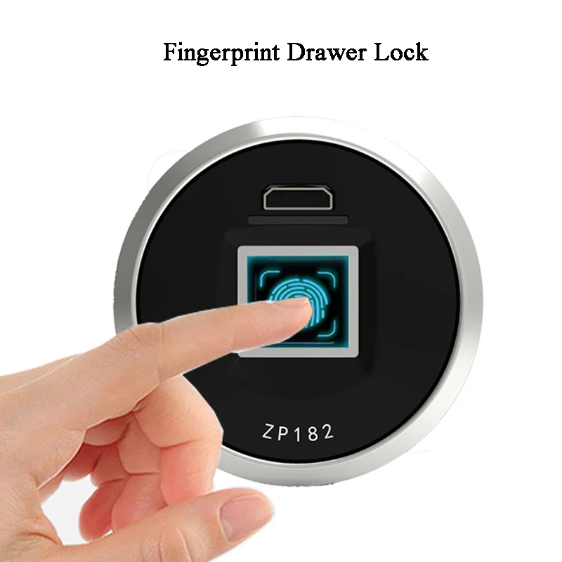 Easy Installation Smart Fingerprint Cabinet Lock Anti Theft Mini Black Drawer Lock Micro USB Rechargeable Locker
Easy Installation Smart Fingerprint Cabinet Lock Anti Theft Mini Black Drawer Lock Micro USB Rechargeable Locker