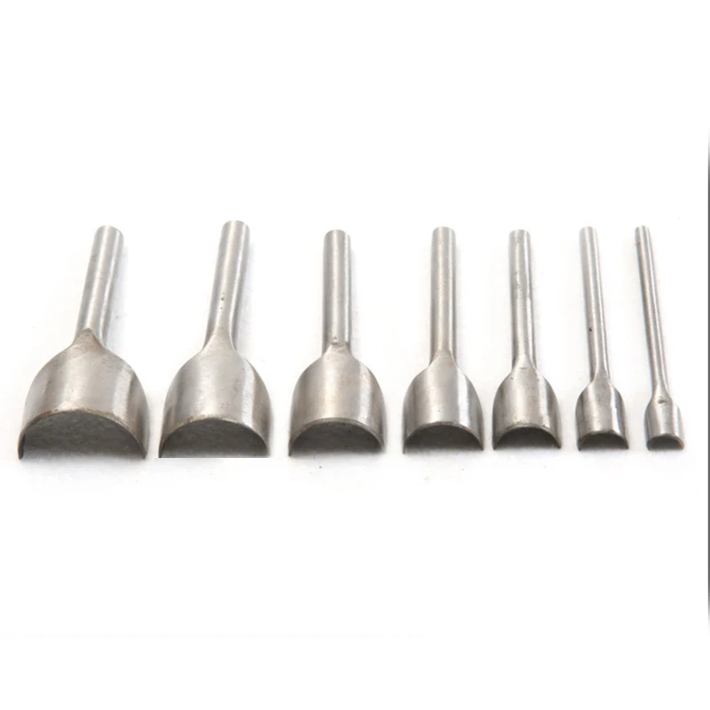 9pcs/Set DIY 1/4 Handwork Leather Tool Belt Round Fillet Shaped Punch Tail Cut Round Belt Punch 10-50mm
9pcs/Set DIY 1/4 Handwork Leather Tool Belt Round Fillet Shaped Punch Tail Cut Round Belt Punch 10-50mm