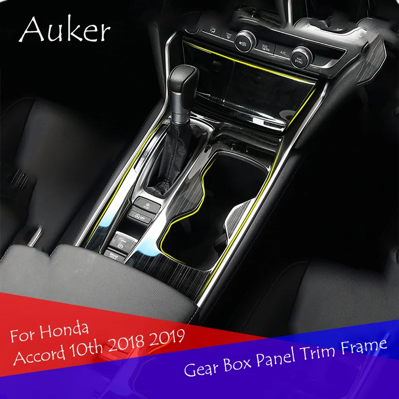 Car Gear Box Panel Trim Frame Cover Sticker Strips Garnish Decoration Car Styling 2Pcs/Set For Honda Accord 10th 2018
Car Gear Box Panel Trim Frame Cover Sticker Strips Garnish Decoration Car Styling 2Pcs/Set For Honda Accord 10th 2018