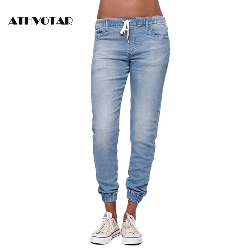ATHVOTAR Women Plus Size Jeans High Elasticity Boyfriend Jeans Women S-5XL Womens Full Length Pencil Pants Denim Pants
ATHVOTAR Women Plus Size Jeans High Elasticity Boyfriend Jeans Women S-5XL Womens Full Length Pencil Pants Denim Pants