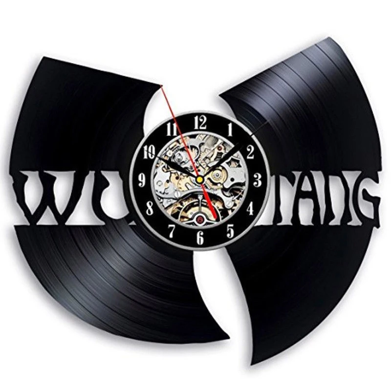 2019 Top Fashion Wandklok Vinyl Record Wall Clock Mute Wu Tang Clan Hip-hop Band Theme Design Clocks Retro Cd Watch Home Decor
2019 Top Fashion Wandklok Vinyl Record Wall Clock Mute Wu Tang Clan Hip-hop Band Theme Design Clocks Retro Cd Watch Home Decor