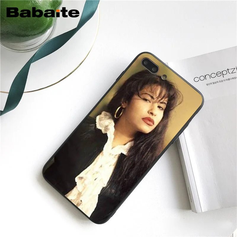 Babaite selena quintanilla Customer High Quality Phone Case for iPhone 8 7 6 6S Plus 5 5S SE XR X XS MAX Coque Shell