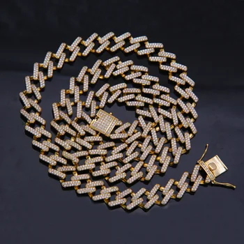 18-30" Claw Setting AAA Cubic Zirconia Geometric Square Link Chain Necklace Men Hip Hop Bling Iced Out CZ Necklaces Jewelry Gold
18-30" Claw Setting AAA Cubic Zirconia Geometric Square Link Chain Necklace Men Hip Hop Bling Iced Out CZ Necklaces Jewelry Gold