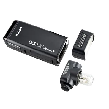 Godox AD200 200Ws 2.4G TTL Flash Strobe 1/8000 HSS Cordless Monolight with 2900mAh Lithimu Battery for Canon Nikon Sony + X1T
Godox AD200 200Ws 2.4G TTL Flash Strobe 1/8000 HSS Cordless Monolight with 2900mAh Lithimu Battery for Canon Nikon Sony + X1T