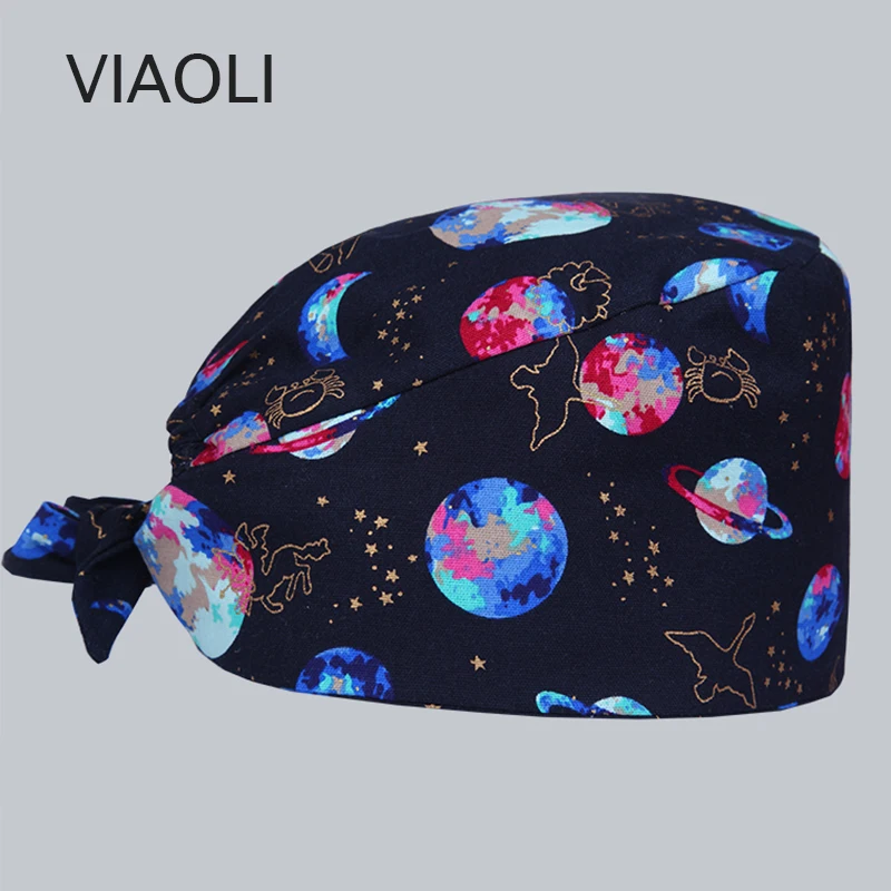 Cotton Scrub Caps for Women and men Hospital Medical Hats Printing Tieback Elastic Section Surgical cap Accessories
Cotton Scrub Caps for Women and men Hospital Medical Hats Printing Tieback Elastic Section Surgical cap Accessories