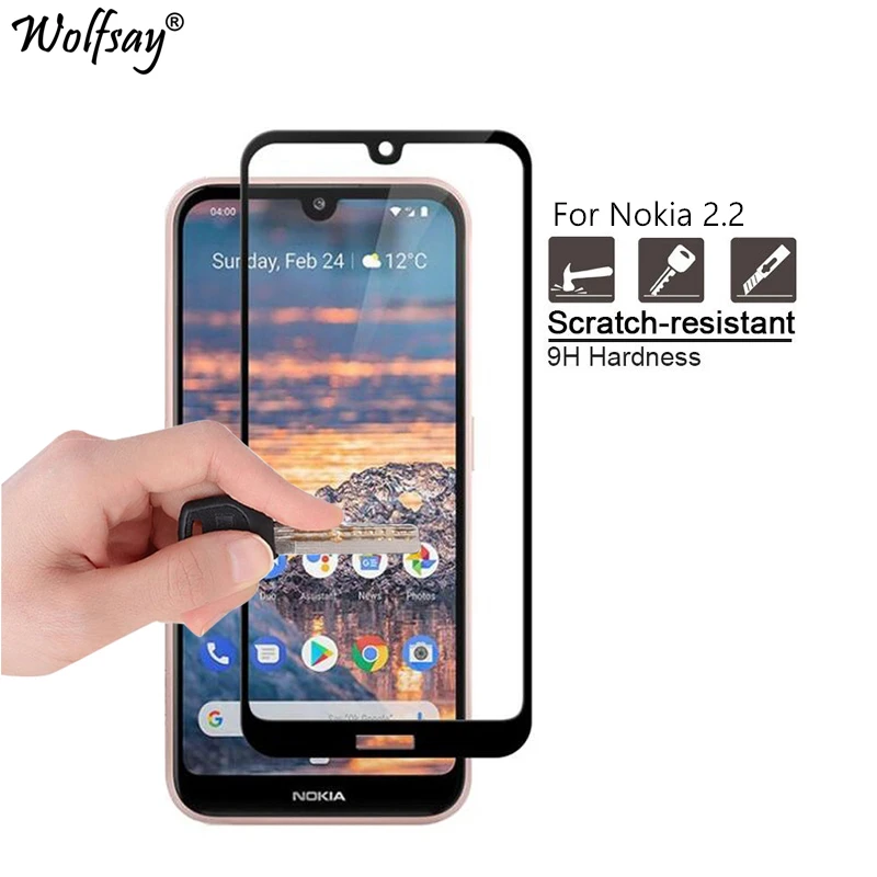 Full Cover Tempered Glass For Nokia 2.2 Screen Protector 5.71" Whole Glue Safety Glass For Nokia 2.2 Phone Glass For Nokia 2.2
Full Cover Tempered Glass For Nokia 2.2 Screen Protector 5.71" Whole Glue Safety Glass For Nokia 2.2 Phone Glass For Nokia 2.2