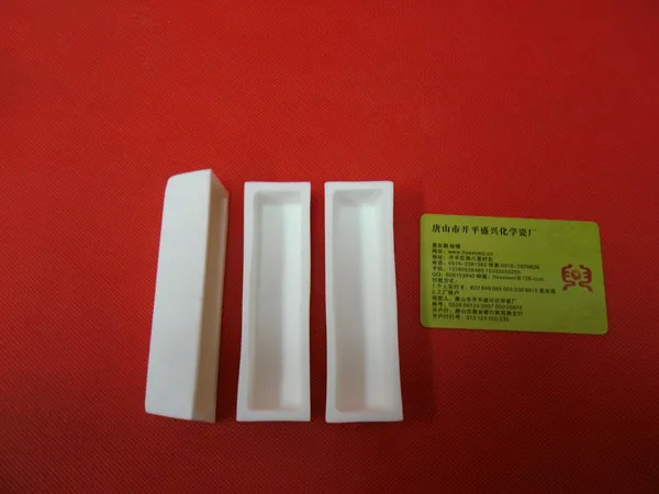 110x24x17mm 99.5%Al2O3 High Purity and Thermal Square Corundum Melting Pot /Alumina Ceramic Boat
110x24x17mm 99.5%Al2O3 High Purity and Thermal Square Corundum Melting Pot /Alumina Ceramic Boat