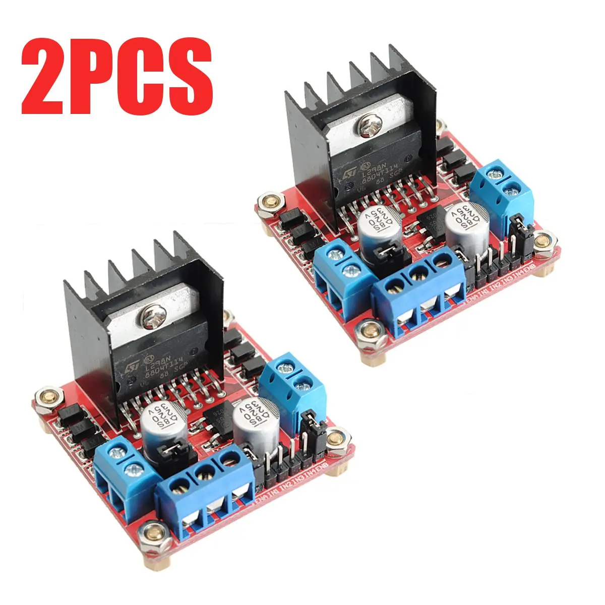 2Pcs New Dual H Bridge Stepper Motor Driver Board Durable 5V 25W Channel Electronic Relay Module Practical Motor Driver Board
2Pcs New Dual H Bridge Stepper Motor Driver Board Durable 5V 25W Channel Electronic Relay Module Practical Motor Driver Board