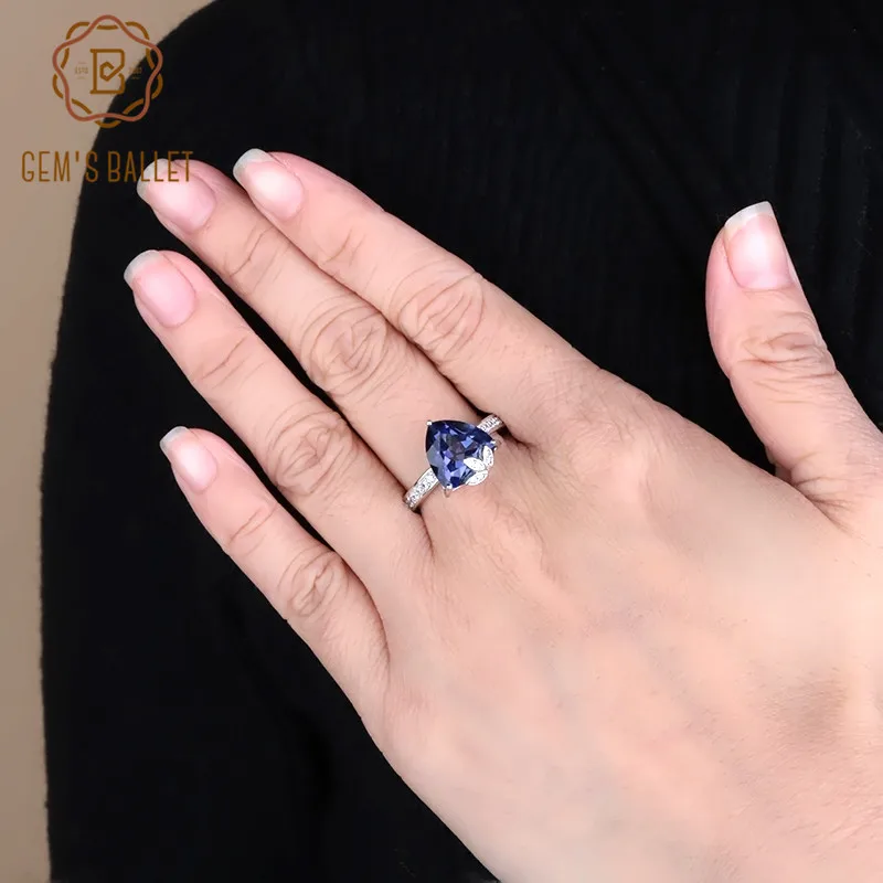 Gem's Ballet 5.89Ct Natural Iolite Blue Mystic Quartz Triangle Rings for Women Wedding Bands 925 Sterling Silver Rings Jewelry
Gem's Ballet 5.89Ct Natural Iolite Blue Mystic Quartz Triangle Rings for Women Wedding Bands 925 Sterling Silver Rings Jewelry
