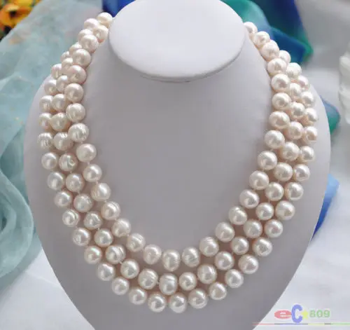 Hot selling free shipping****** 3row 20" 13mm WHITE ROUND FRESHWATER PEARL NECKLACE
Hot selling free shipping****** 3row 20" 13mm WHITE ROUND FRESHWATER PEARL NECKLACE