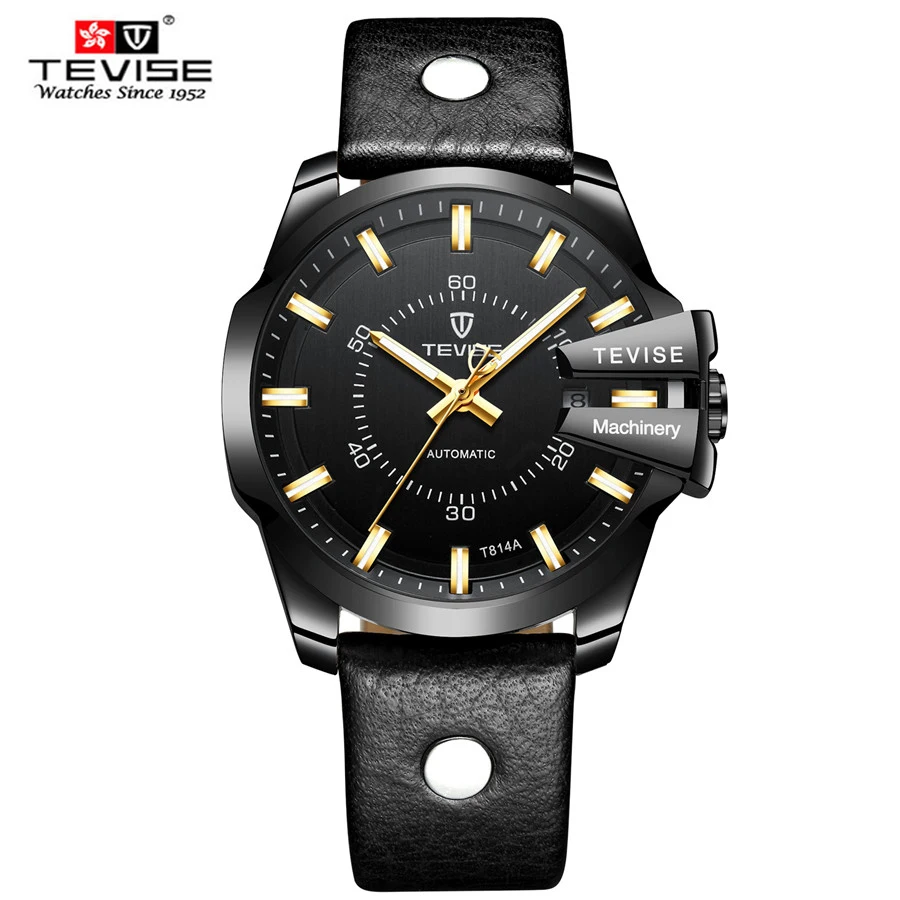 Tevise Men's Watch Casual Leather Watch Waterproof Relogio Masculino Automatic Mechanical Man Watch Business Wristwatch Clock
Tevise Men's Watch Casual Leather Watch Waterproof Relogio Masculino Automatic Mechanical Man Watch Business Wristwatch Clock