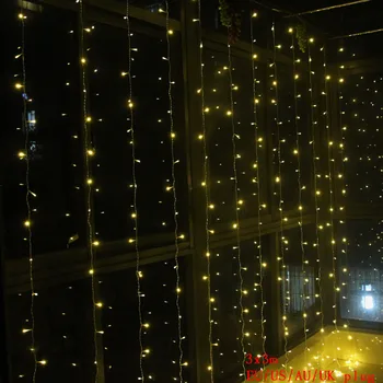 3*3m DC 31 V Safe LED Icicle String Lights Christmas Fairy Curtain Lights Garland Outdoor Home for Wedding Party Garden Decor
3*3m DC 31 V Safe LED Icicle String Lights Christmas Fairy Curtain Lights Garland Outdoor Home for Wedding Party Garden Decor