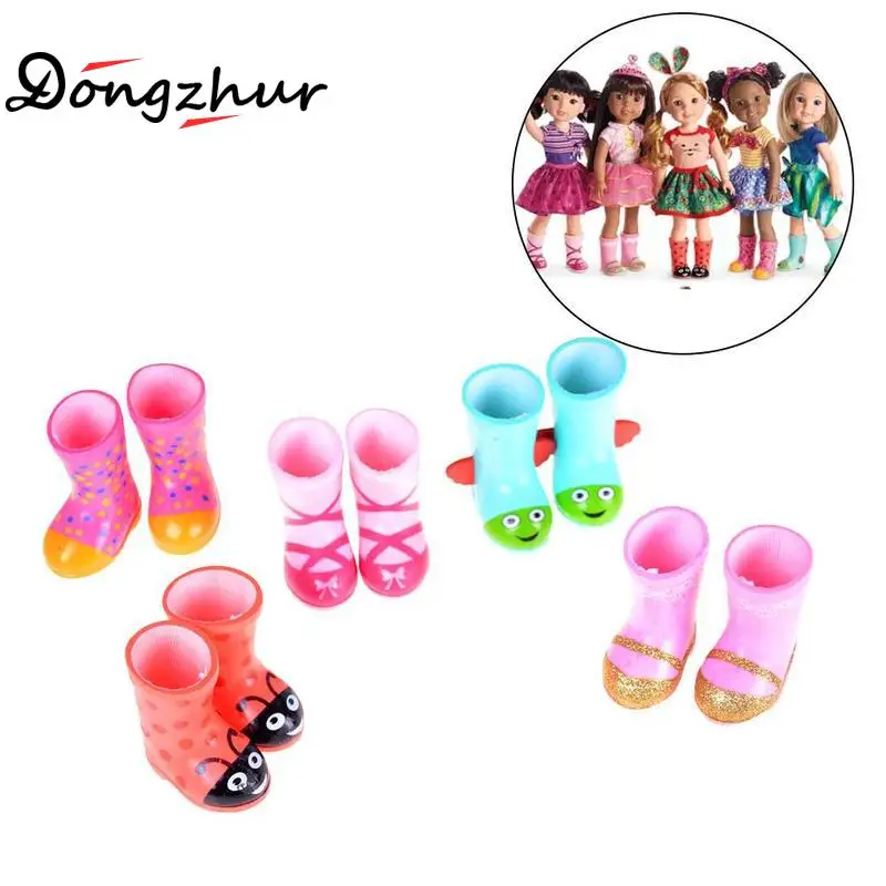 Dongzhur Doll Shoes Raining Boots 16 inch Doll Rain Boots Cartoon Hand Paint Salon Fit For Doll Shoes Lover Girls Gift
Dongzhur Doll Shoes Raining Boots 16 inch Doll Rain Boots Cartoon Hand Paint Salon Fit For Doll Shoes Lover Girls Gift