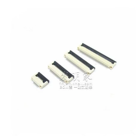 10pcs 1mm Pitch Under Clamshell Socket FPC FFC Flat Cable Connector 4P 5P 6P 8P 10P 12P 14P 16P 20P 22P 24P 30P 34P
10pcs 1mm Pitch Under Clamshell Socket FPC FFC Flat Cable Connector 4P 5P 6P 8P 10P 12P 14P 16P 20P 22P 24P 30P 34P