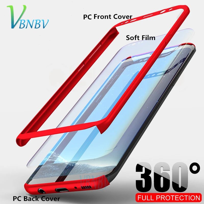 VBNBV 360 Full Cover phone case For samsung Galaxy Note 8 9 PC Hard Protective Cover For Samsung S10 Plus S10E S8 S9 S7 Edge
VBNBV 360 Full Cover phone case For samsung Galaxy Note 8 9 PC Hard Protective Cover For Samsung S10 Plus S10E S8 S9 S7 Edge