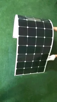 Power on-board photovoltaic solar panels 100 w solar power system and a half flexible trailer plate to generate electricity 
Power on-board photovoltaic solar panels 100 w solar power system and a half flexible trailer plate to generate electricity