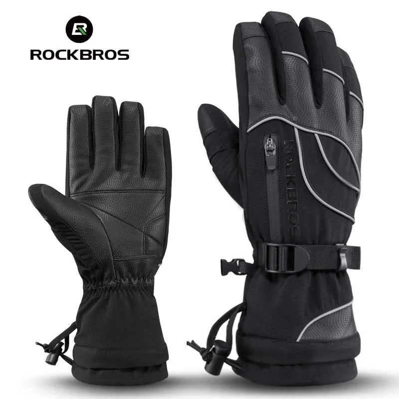 ROCKBROS Cycling Gloves Winter Thermal Skiing Snowboard Gloves Snow Bike Bicycle Ski Gloves Windproof Riding Hiking Guantes Moto
ROCKBROS Cycling Gloves Winter Thermal Skiing Snowboard Gloves Snow Bike Bicycle Ski Gloves Windproof Riding Hiking Guantes Moto