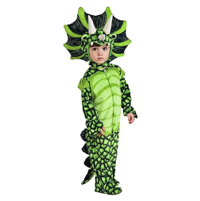 New Triceratops Costume Boys Kids Little T-Rex Costume Cosplay Dinosaur Jumpsuit Halloween Cosplay Christmas costumes for kids
New Triceratops Costume Boys Kids Little T-Rex Costume Cosplay Dinosaur Jumpsuit Halloween Cosplay Christmas costumes for kids