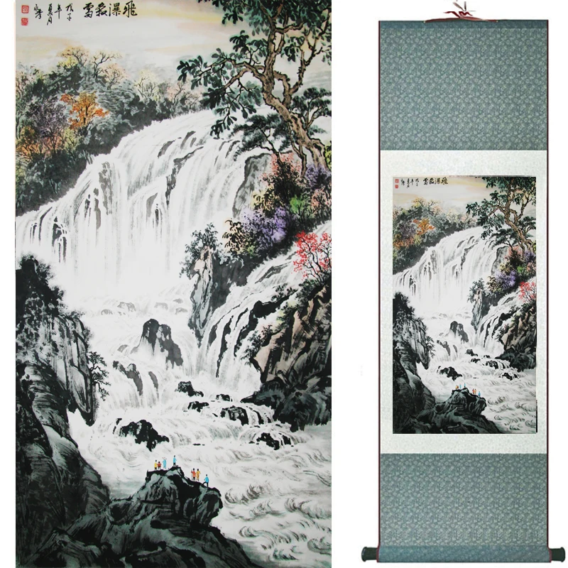 landscape painting Home Office Decoration Chinese scroll painting mountain and River painting 2018082416
landscape painting Home Office Decoration Chinese scroll painting mountain and River painting 2018082416