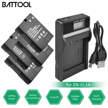 4X ENEL14 EN-EL14 Rechargeable Battery+LCD Battery Charger for Nikon P7200 P7700 P7100 D5500 D5300 D5200 D3200 D3300 D5100 L25
4X ENEL14 EN-EL14 Rechargeable Battery+LCD Battery Charger for Nikon P7200 P7700 P7100 D5500 D5300 D5200 D3200 D3300 D5100 L25