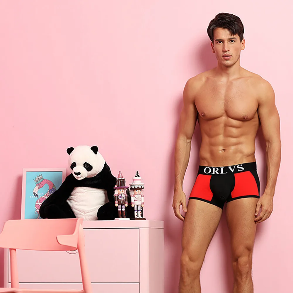 Men Sexy Underwear Letter Printed Boxer Shorts Bulge Pouch Underpants Sexy Man Panties Comfortable Breathable Underpants
Men Sexy Underwear Letter Printed Boxer Shorts Bulge Pouch Underpants Sexy Man Panties Comfortable Breathable Underpants