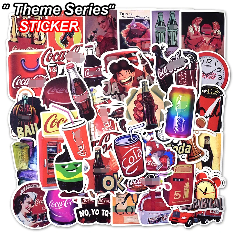 50 Pcs Retro Cola Stickers Decoration Label Sticker for Car Styling Bike Motorcycle Phone Laptop Travel Luggage Decals Sticker
50 Pcs Retro Cola Stickers Decoration Label Sticker for Car Styling Bike Motorcycle Phone Laptop Travel Luggage Decals Sticker